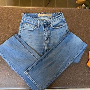 Men’s double barrel bootcut relax jean